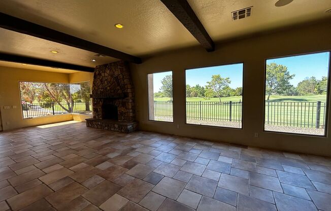 On GOLF COURSE LOT - 3 Bed/3Bath GATED Community, Single Story