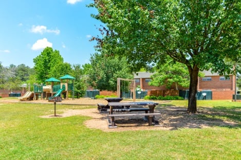 Morrowood Townhomes - Playground and sitting area