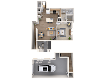 1 bed, 1 bath, 920 sqft, $1,610