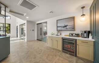 Bayside Apartments in Phoenix, Arizona Clubhouse Kitchenette
