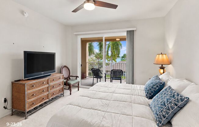Fully Furnished 2 bedroom 2 bath at the Colony at the Peninsula!! $4500/month