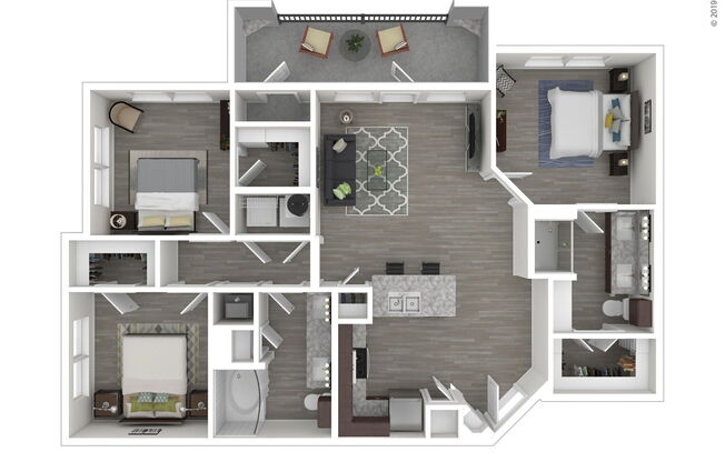 3 beds, 2 baths, 1,154 sqft, $1,787