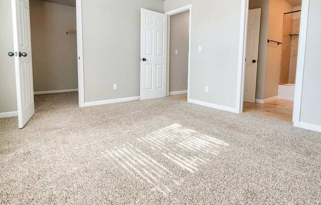 bedroom in Briarwood floor plan