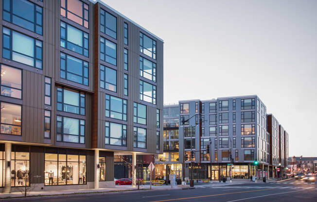 Building exteriors at The Shay, Washington, 20001