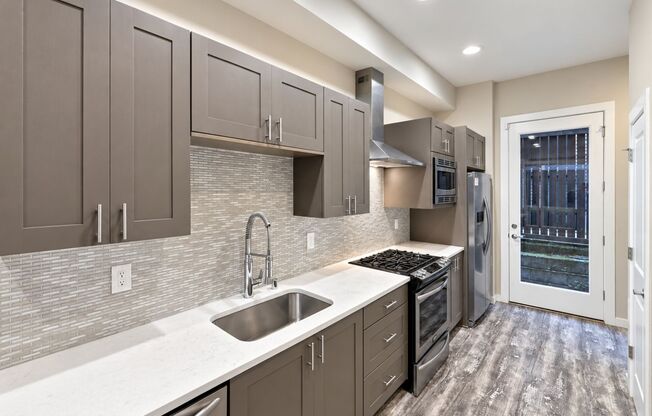 Modern Tri-Level Townhome in Madison Valley