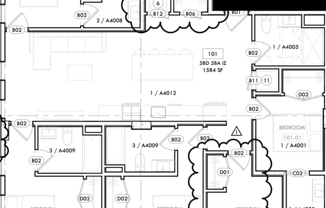 1 bed, 1 bath, 120 sqft, $950