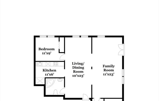 2 beds, 1 bath, 1,021 sqft, $2,950, Unit 1A