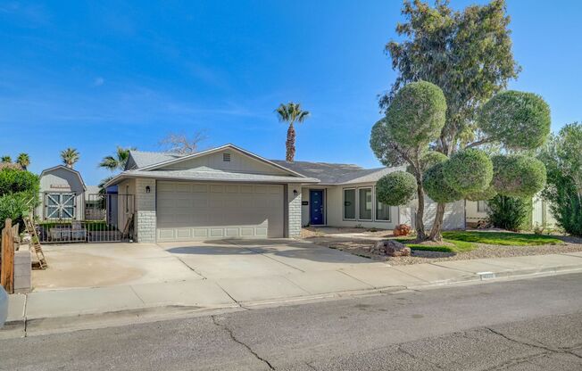 Welcome to this stunning 3-bedroom, 2-bath, single-story home that has been completely renovated & upgraded from top to bottom!