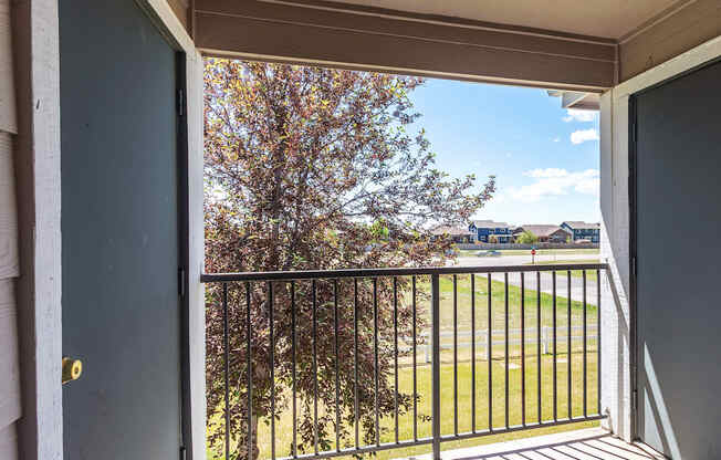Prairie View Balcony