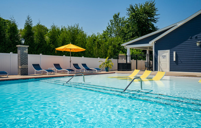 Sun Lounger Chairs At The Zero-Entry Pool