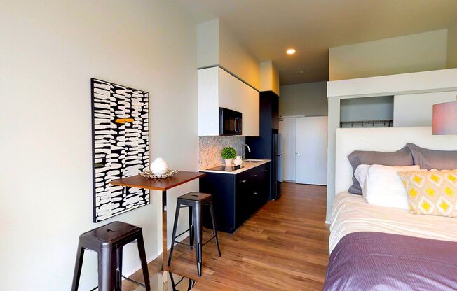 Studio, 1 bath, 316 sqft, $1,450, Unit 308