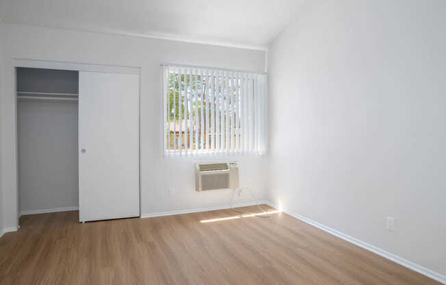 Bedroom with Hard Surface Flooring