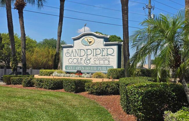 Beautiful, Furnished 2/2 Home For Rent in Sandpiper Golf And Country Club