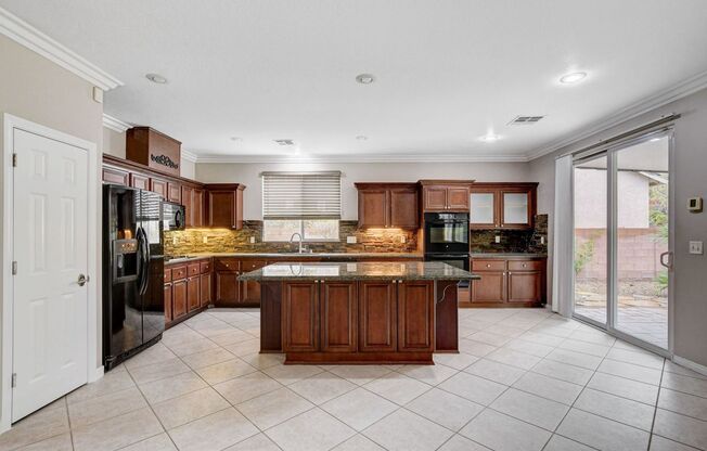 Stunning Lone Mountain estate with a pool and spa