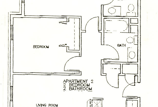 2 beds, 2 baths, 988 sqft, $1,180, Unit 2