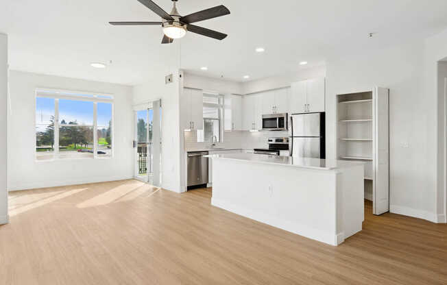 Kitchen with Stainless Steel Appliances