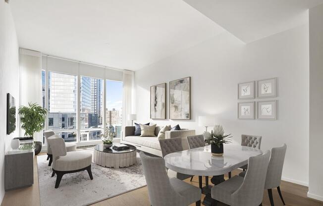 1 bed, 1.5 baths, 852 sqft, $7,500, Unit 21G