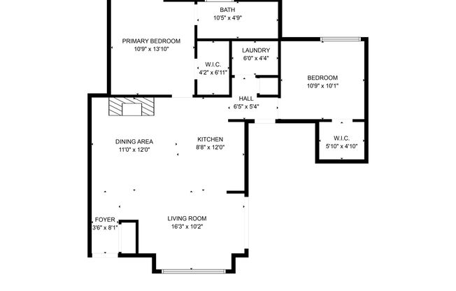 2 beds, 2 baths, 850 sqft, $1,945, Unit 206