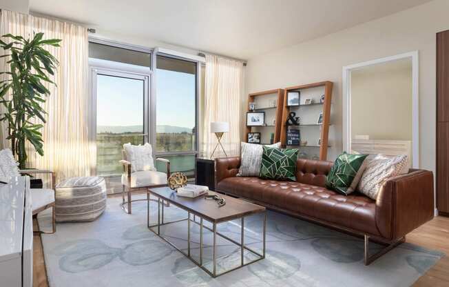 Modern Living Room at Centerra, San Jose
