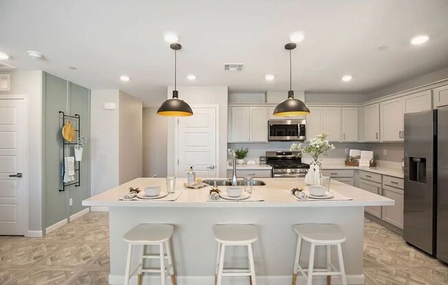 2-Bedroom Brand New Furnished Townhome!