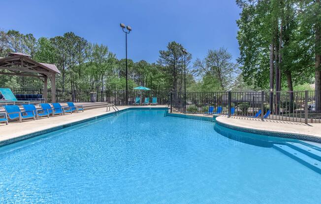Take a dip in one of the shimmering swimming pools at Madison Landing at Research in Madison, AL