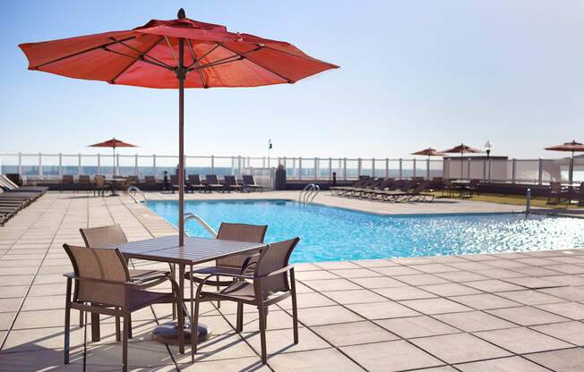 Sundeck at 10 West Apartments