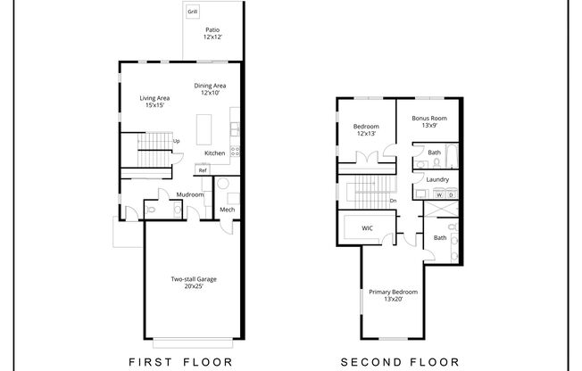 2 beds, 2.5 baths, 1,830 sqft, $3,295, Unit 11352