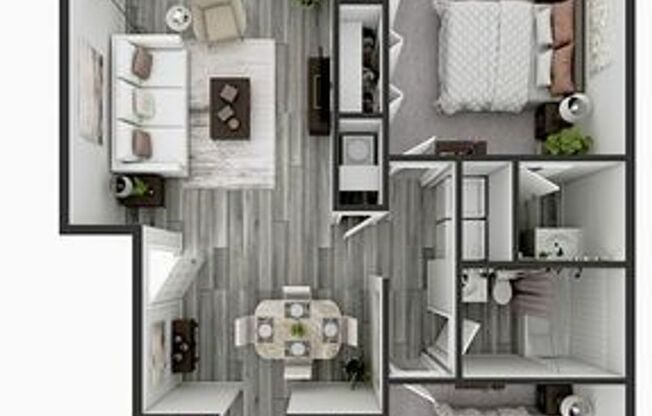 2 beds, 1.5 baths, 1,000 sqft, $899, Unit 236