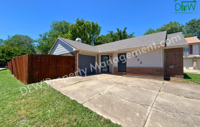 Charming 3-Bedroom Home in Keller ISD with Fenced Yard & Fireplace!