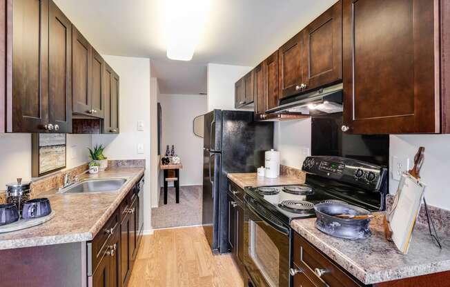 Galley Kitchen at Westwinds Apartments, Annapolis