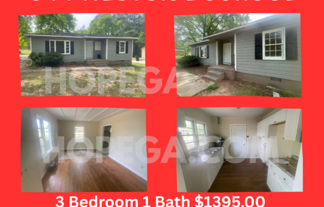 NEWNAN- 344 Westside School Rd 3 Bedroom 1 Bath