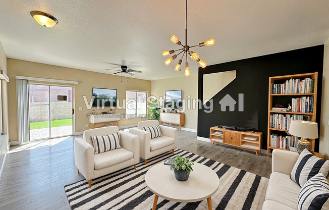 3 BEDROOM TOWNHOME WITH YARD + 2 CAR GARAGE IN GATED HENDERSON COMMUNITY