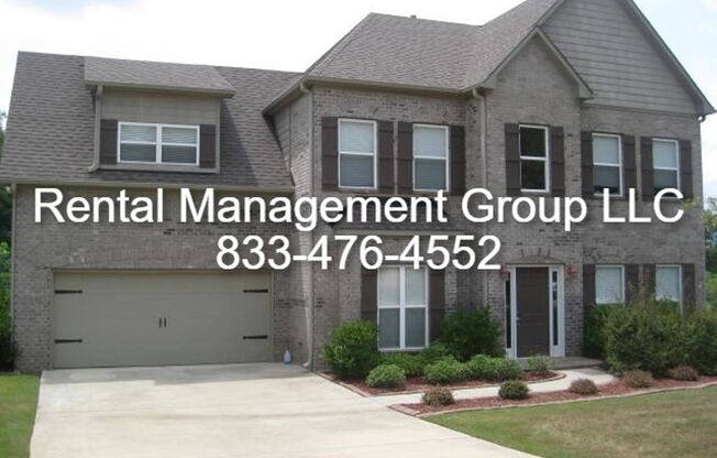 Large 4 Bedroom 2.5 Bath Trussville Home For Lease