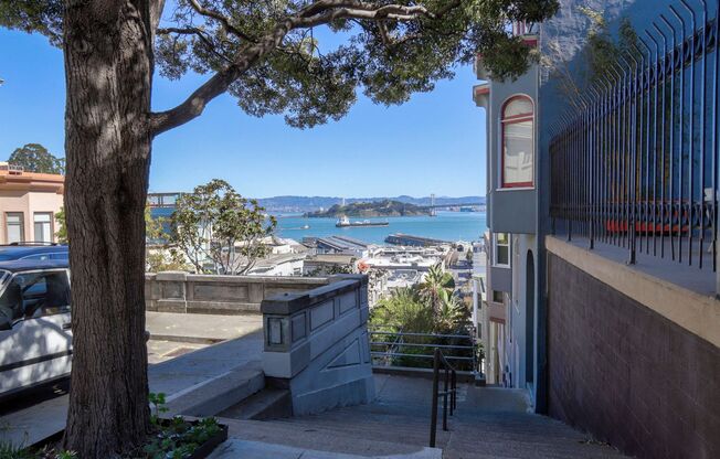 North Beach view condo with parking+storage included. YouTube Tour!!