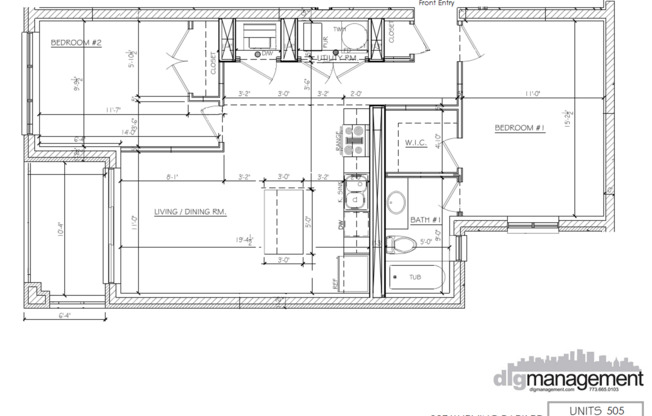 2 beds, 2 baths, 825 sqft, $3,550, Unit 927-205
