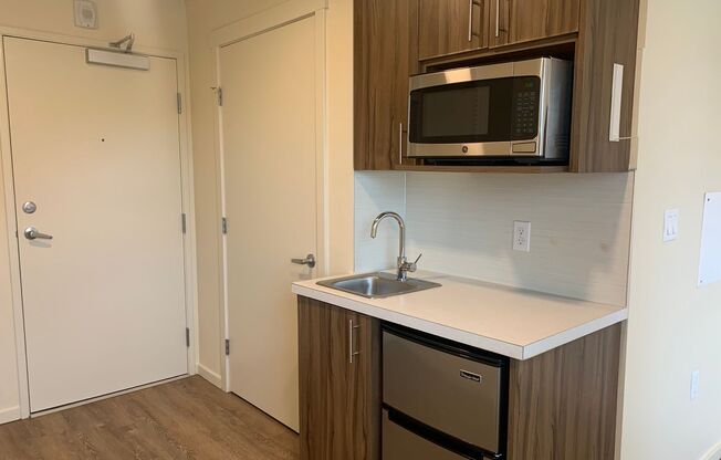 Studio, 1 bath, 175 sqft, $1,295, Unit 218