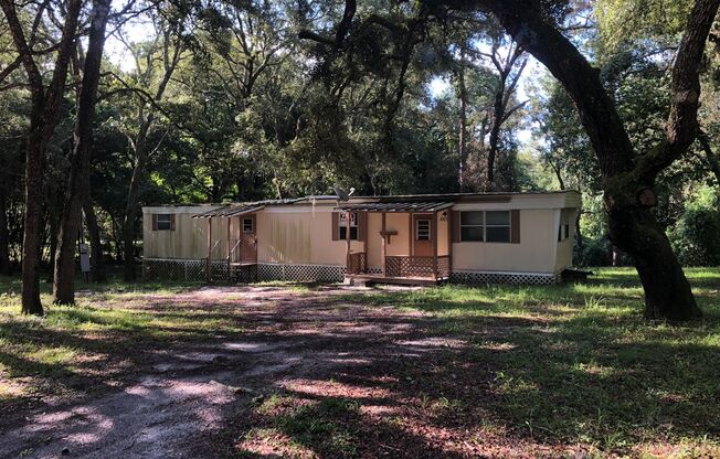 Clean & Quite (2BR/1BA) Single Wide Trailer Water & Sewer Included with Rent