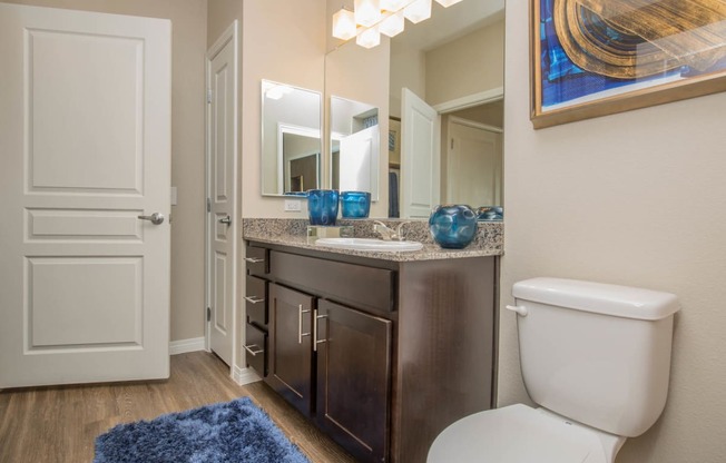 Luxurious Bathroom at The Passage Apartments by Picerne, Henderson, 89014