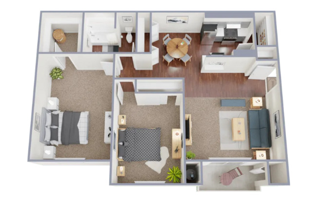 2 beds, 1 bath, 945 sqft, $1,695, Unit 53252