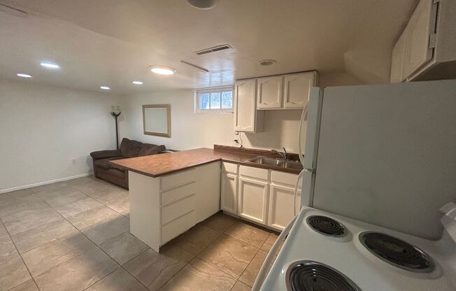 2 bedroom 1 bath Provo basement apartment