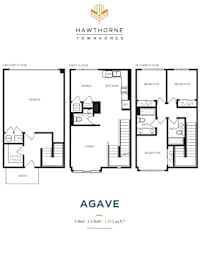3 beds, 2.5 baths, 1,513 sqft, $2,650