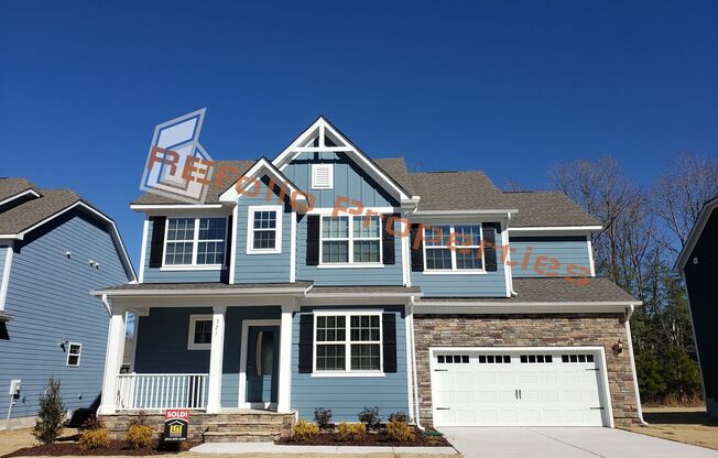Charming 4 Bedroom, 2.5 Bath, 2-Car Garage Home @ Creekside at Sunset Lake, Holly Springs, Available July 7th!