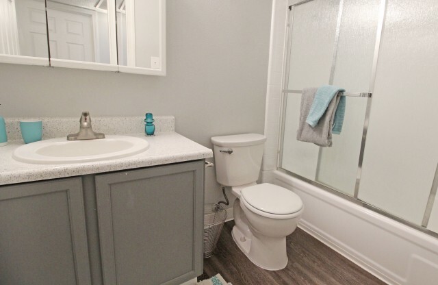 Spacious Bathroom | Apartments In Sacramento | The Confluence