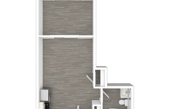 Studio, 1 bath, 355 sqft, $1,975