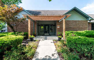 Entrance at Springhill Apartments, Overland Park, 66213