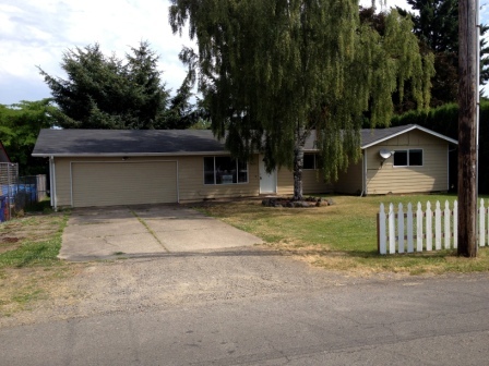 4 Bedroom, 2 Bathroom House with Large Fenced Backyard, New Vinyl Plank Flooring, Granite Countertops and Updated Bathroom with New Surround