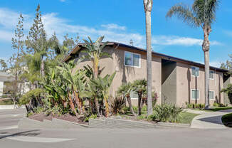 Building to the right coming out of the property