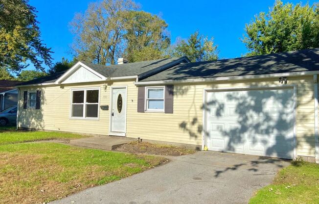 3 Bedroom • 1 Bathroom; open concept complete with kitchen, dining, & living space