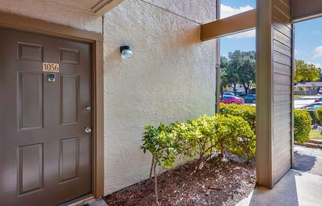 Apartment Entrance at The Summit Apartments in Mesquite, Texas, TX