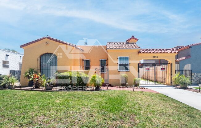 Remodeled 3 Bed 1 Bath Spanish-Style Gem for Rent